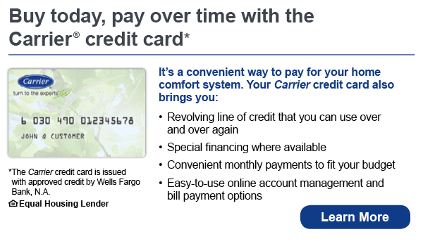 Carrier Credit Card